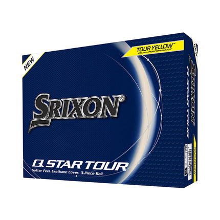 srixon-q-star-tour-balle-de-golf-personnalisee-jaune-boite