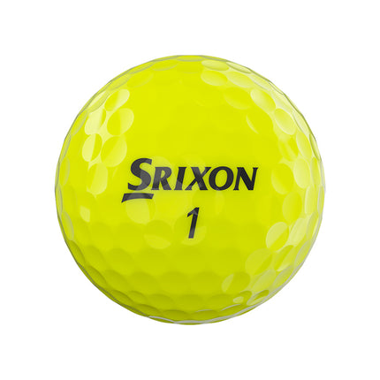 srixon-q-star-tour-balle-de-golf-personnalisee-jaune
