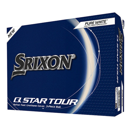 Srixon Q Star Tour - balles de golf personnalisées - Blanc