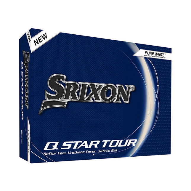 Srixon Q Star Tour - balles de golf personnalisées - Blanc