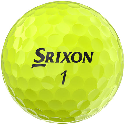 Srixon Soft Feel - balles de golf personnalisées - Jaune