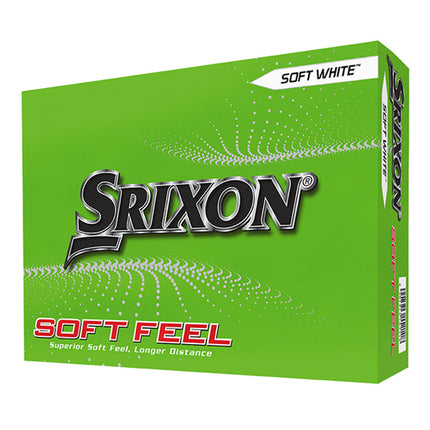 Srixon Soft Feel - balles de golf personnalisées - Blanc