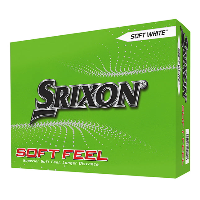 Srixon Soft Feel - balles de golf personnalisées - Blanc