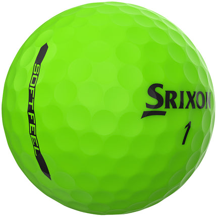 Srixon Soft Feel Brite - balles de golf personnalisées - Vert