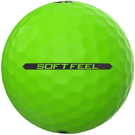 Srixon Soft Feel Brite - balles de golf personnalisées - Vert