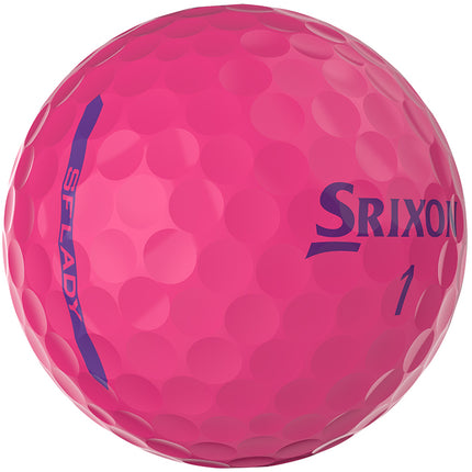 Srixon Soft Feel Lady - balles de golf personnalisées - Rose