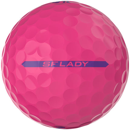 Srixon Soft Feel Lady - balles de golf personnalisées - Rose