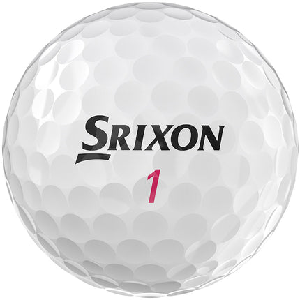 Srixon Soft Feel Lady - balles de golf personnalisées - Blanc