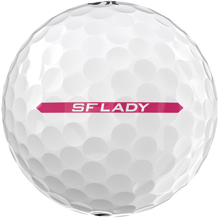 Srixon Soft Feel Lady - balles de golf personnalisées - Blanc
