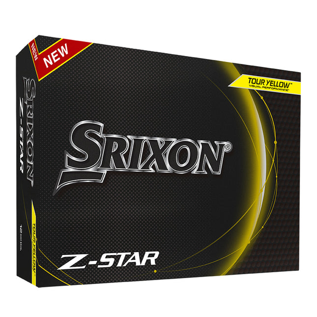 Srixon ZStar - balles de golf personnalisées - Jaune