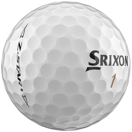 Srixon ZStar Diamond - balles de golf personnalisées - Blanc