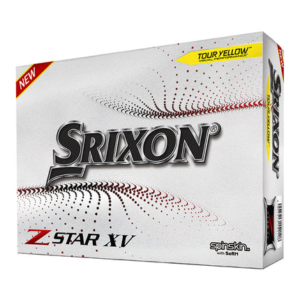 Srixon ZStar XV - balles de golf personnalisées - Jaune