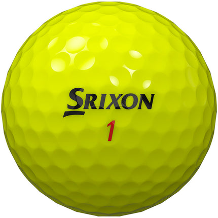 Srixon ZStar XV - balles de golf personnalisées - Jaune