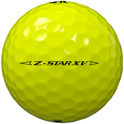 Srixon ZStar XV - balles de golf personnalisées - Jaune