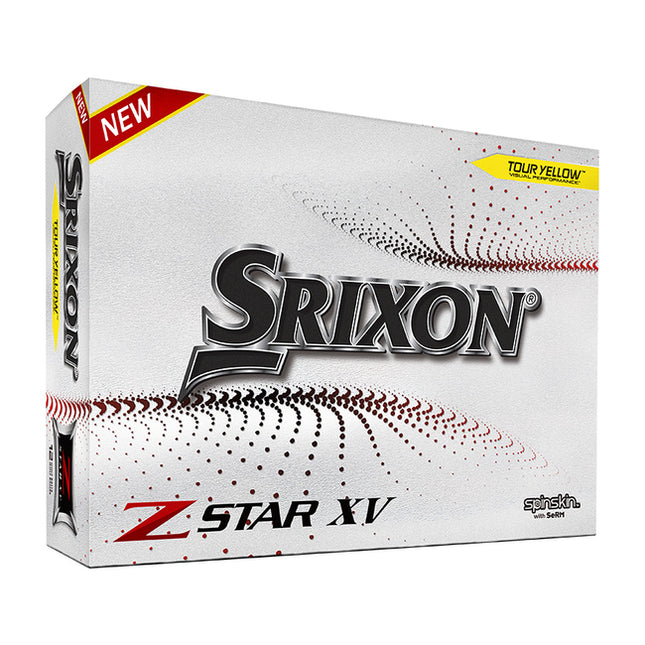 Srixon ZStar XV - balles de golf personnalisées - Jaune
