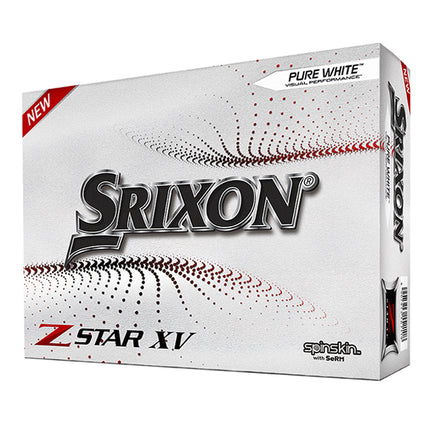 Srixon ZStar XV - balles de golf personnalisées - Blanc