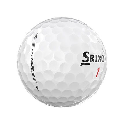 Srixon ZStar XV - balles de golf personnalisées - Blanc
