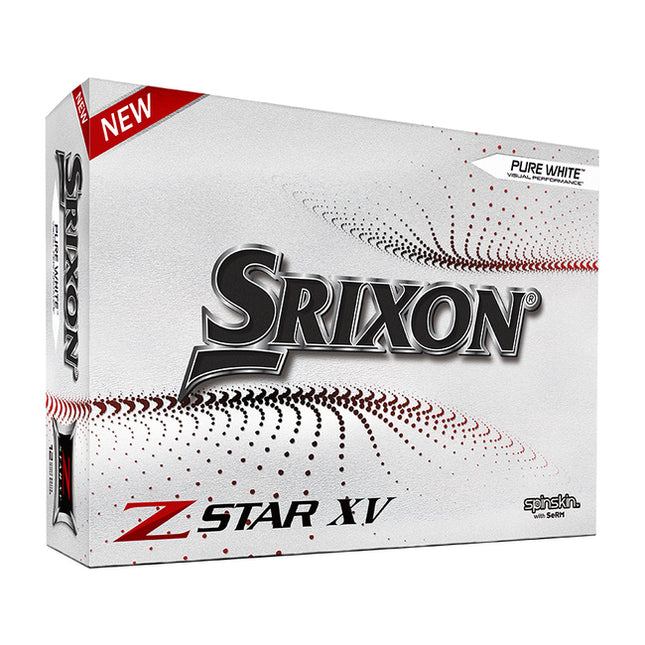 Srixon ZStar XV - balles de golf personnalisées - Blanc