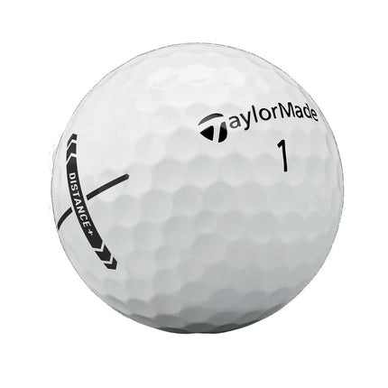 TaylorMade Distance+ - balles de golf vierges - Blanc