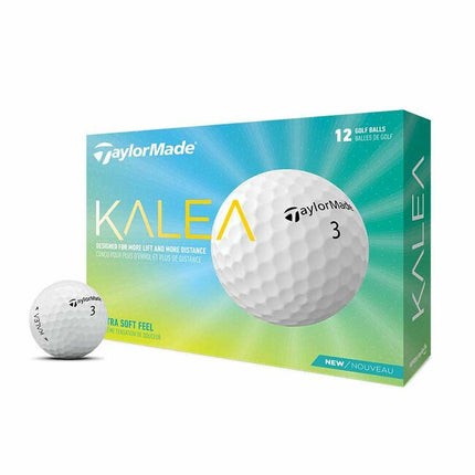 TaylorMade Kalea - balles de golf personnalisées - Blanc