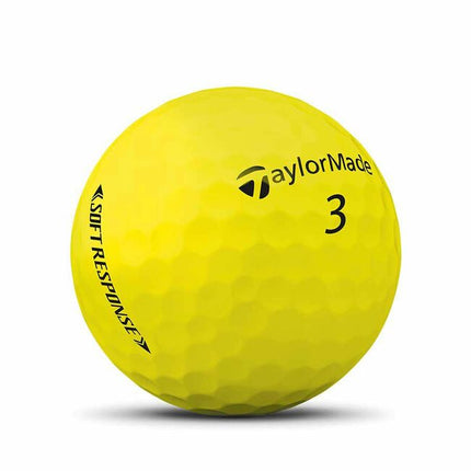 TaylorMade Speed Soft - balles de golf personnalisées - Jaune