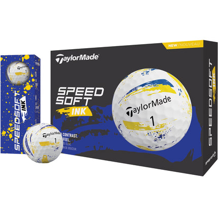 boite-balles-de-golf-taylormade-speedsoft-ink-jaunes