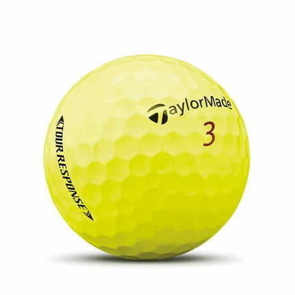 TaylorMade Tour Response - balles de golf personnalisées - Jaune
