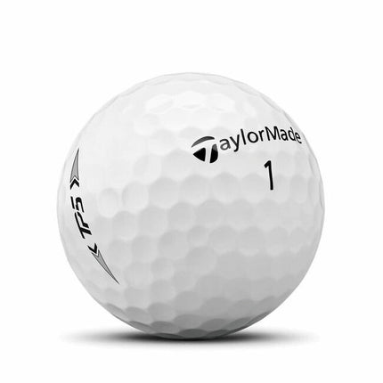 TaylorMade TP5 - balles de golf personnalisées - Blanc