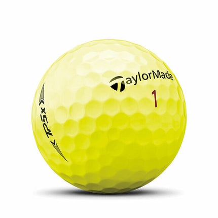 TaylorMade TP5X - balles de golf personnalisées - Jaune