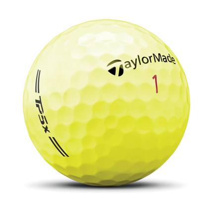 TaylorMade TP5X - balles de golf vierges - Jaune