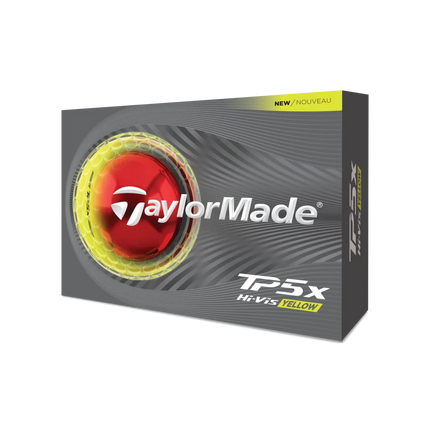 TaylorMade TP5X - balles de golf vierges - Jaune