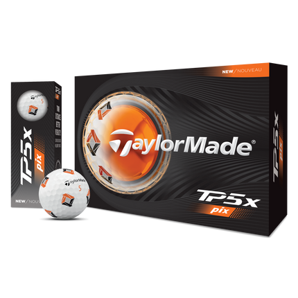 TaylorMade TP5X Pix - balles de golf vierges
