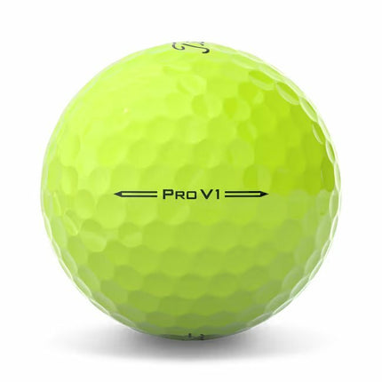 Titleist Pro V1 - balles de golf personnalisées - Jaune
