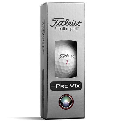 Titleist Pro V1X Left Dash - balles de golf vierges - Blanc