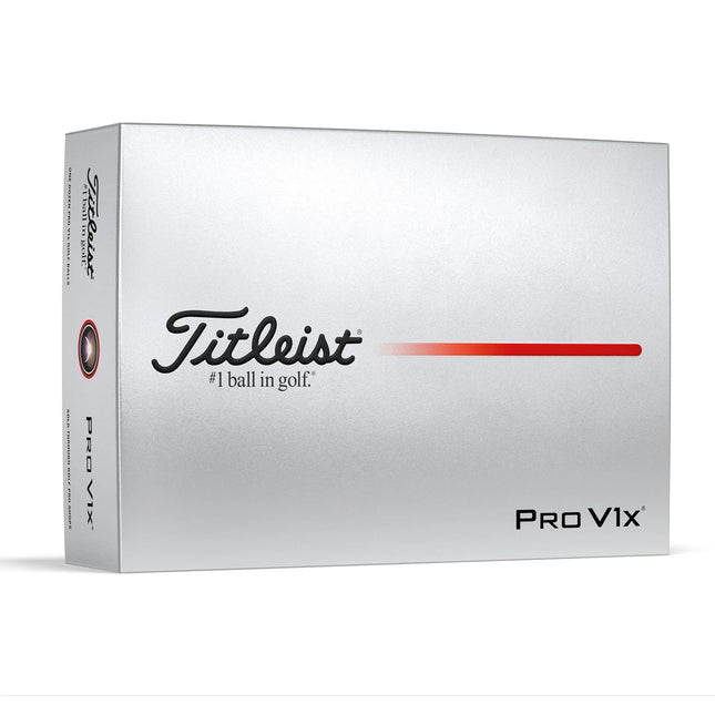Titleist Pro V1X - balles de golf vierges - Blanc