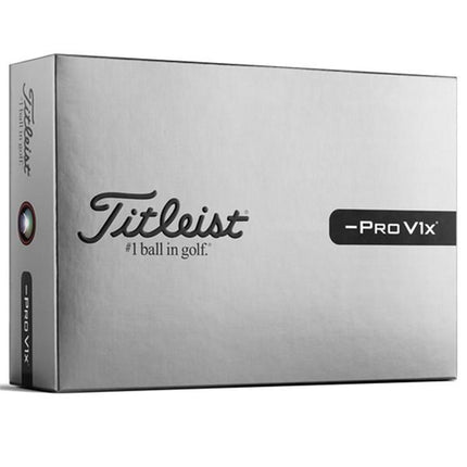 Titleist Pro V1X Left Dash - balles de golf vierges - Blanc