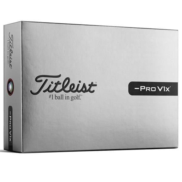 Titleist Pro V1X Left Dash - balles de golf vierges - Blanc