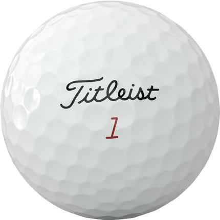 Titleist Pro V1X Left Dash - balles de golf personnalisées - Blanc