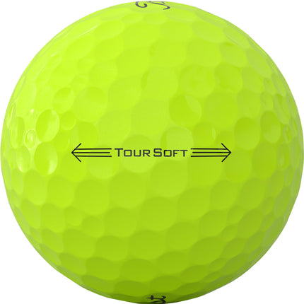 Titleist Tour Soft - balles de golf personnalisées - Jaune