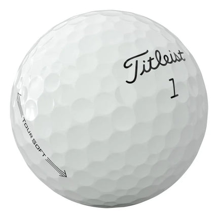Titleist Tour Soft - balles de golf personnalisées - Blanc