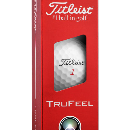 Titleist Trufeel - balles de golf personnalisées - Blanc