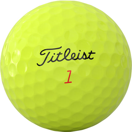 Titleist Trufeel - balles de golf personnalisées - Jaune