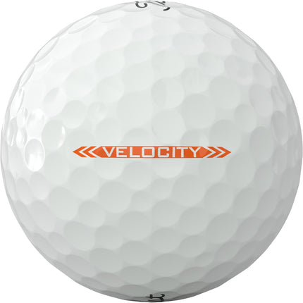Titleist Velocity - balles de golf personnalisées - Blanc
