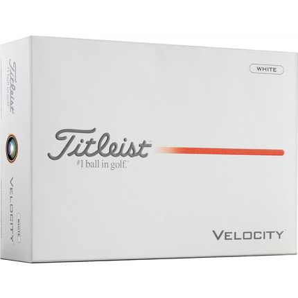 Titleist Velocity - balles de golf vierges - Blanc