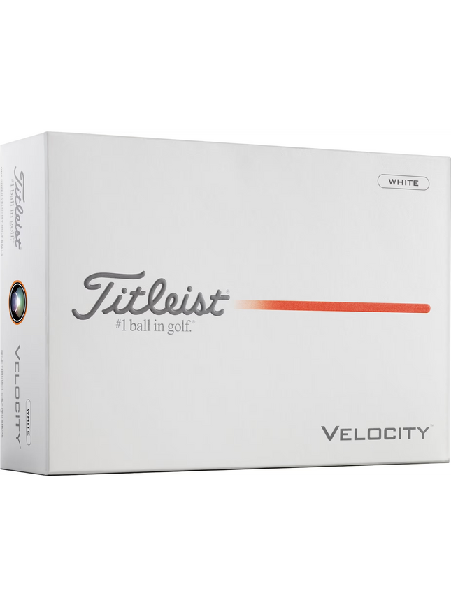 Titleist Velocity - balles de golf vierges - Blanc