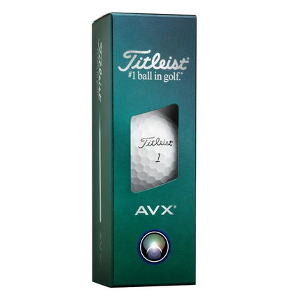 Titleist AVX - balles de golf personnalisées - Blanc