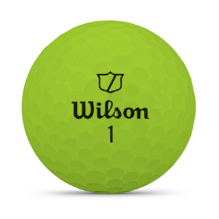 Wilson Duo Soft - balles de golf personnalisées - Vert