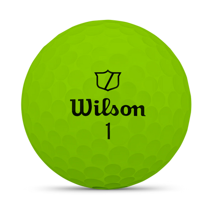 Wilson Duo Soft - balles de golf vierges - Vert