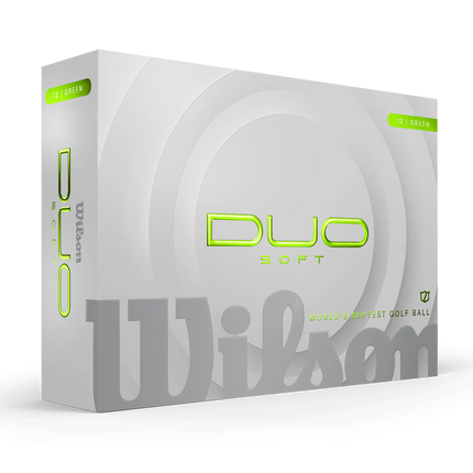 Wilson Duo Soft - balles de golf vierges - Vert