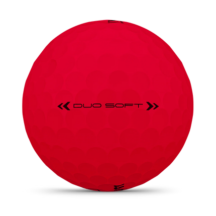 Wilson Duo Soft - balles de golf vierges - Rouge